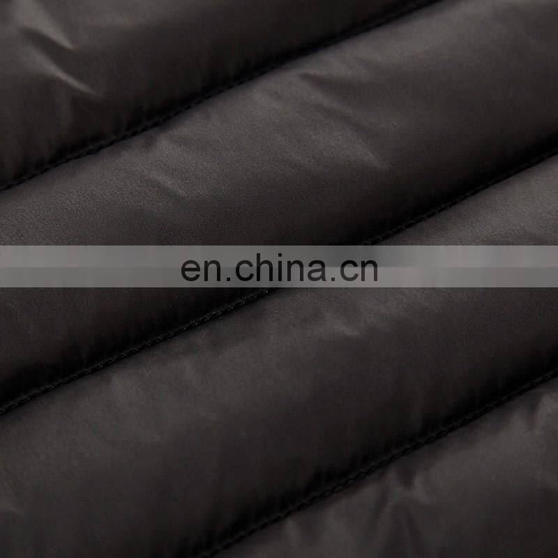 Apparel red sport down coat fabric ultralight mens down jacket for winters