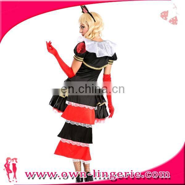 Wholesale sexy puffy red hooded cap lace cosplay halloween costume