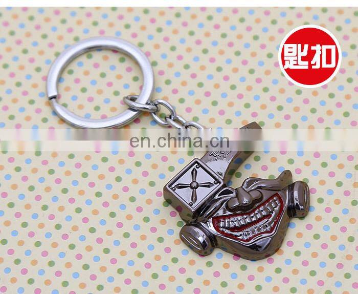 Fashion Hot Mask Key Chain Anime Tokyo Ghoul Key Chain Wholesale Fullmetal Tokyo Ghoul Key Chain New for Kid