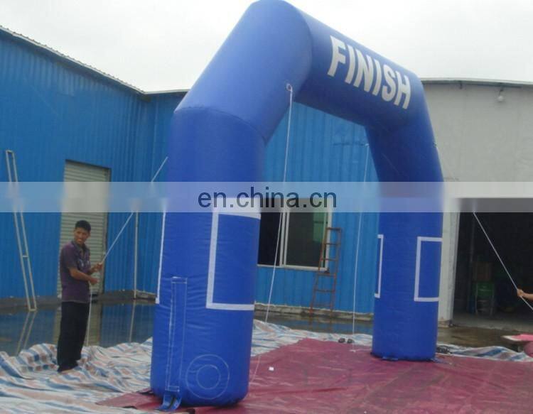Inflatable Start Finish Line Sports Arch For Sale , Outdoor Advertising Inflatable Arch