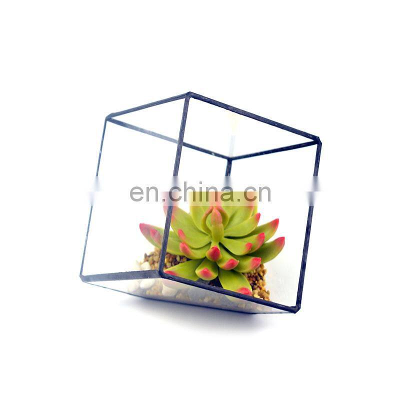 glass terrarium geometric glass terrarium wholesale