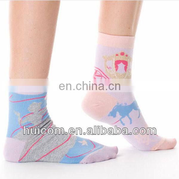 Soft wear half terry cotton socks low cut socks