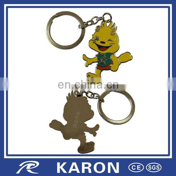 fashionable custom printed keyring mobile phone