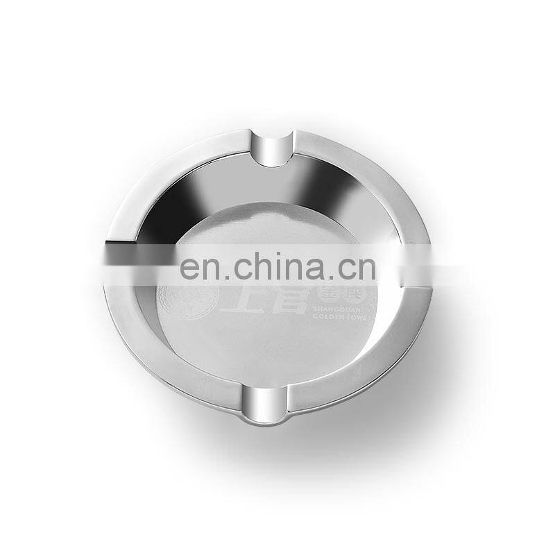 Double-wall Mirror Polished stainless steel cigarette accessory/ashtray