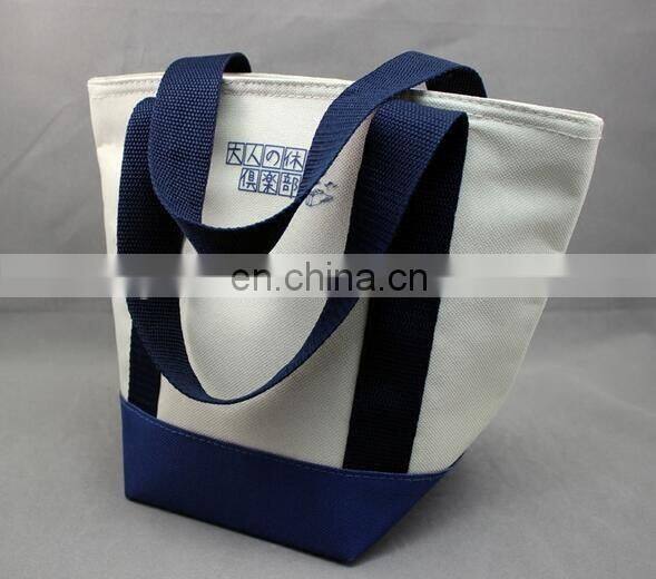 good quality aluminium insulated canvas cooler bag