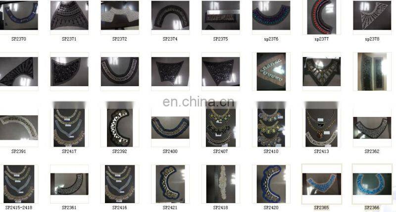 Fashion Custom Handmade Sequin Bee Dragonfly Beaded Patches for Dress