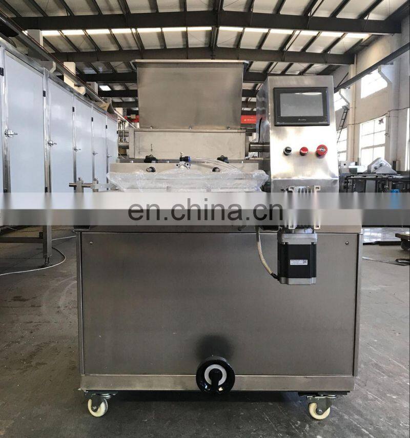 Cookies making machine with wire cutting biscuit machine
