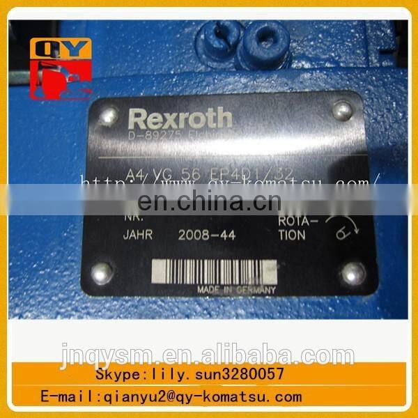 excavator spare parts A10VG45 A4VG56 A8VO107 hydraulic pump,