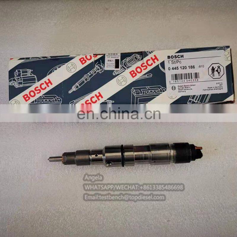 Common Rail Injector 0445120186 , 0986435568 MAN 51101006115