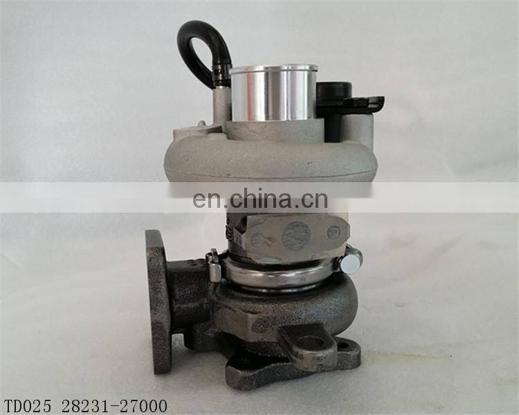 Engine D4EA turbocharger TD025M 49173-02412 28231-27000 turbo for Hyundai Santa Fe