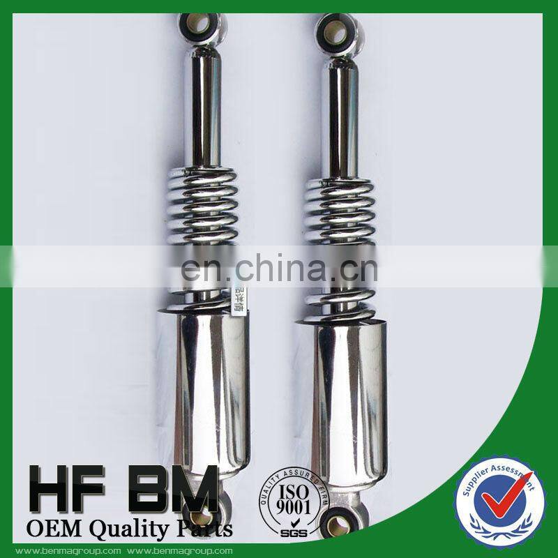 Silver Rear Shock Absorber motorcycle, motorcycle shock absorber, CG125 Motorcycle Spare Parts OEM quality