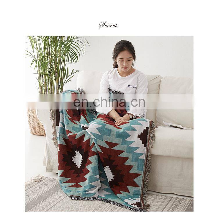 Hot sale best price blanket ethnic cotton beach boho woven throws decorative throw blankets amazon
