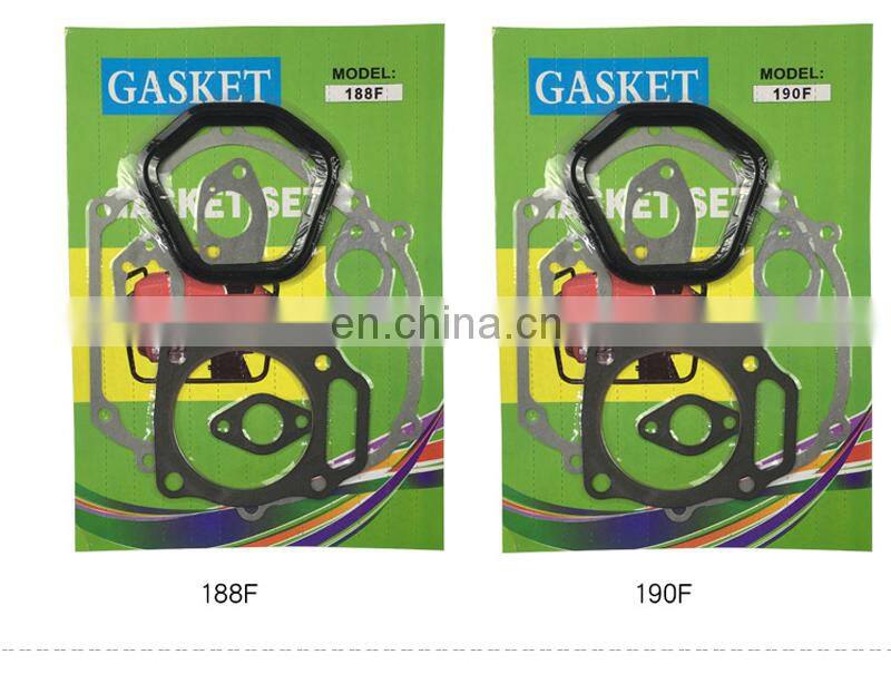 5KW BS390 188F Gasoline Generator Gasket Full Set