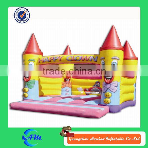 Sale cheap bouncy castle 0.55mm PVC inflatable bouncer for sale