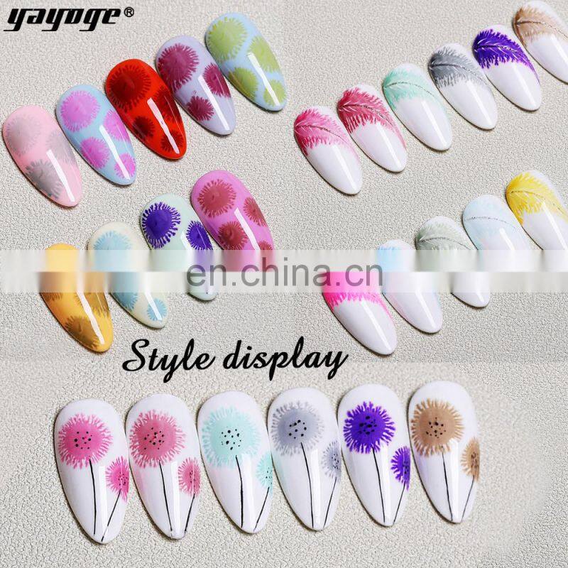 In Stock Uv Gel 2020 Newest Trend Pink Flower Nail Drying Silica Gel