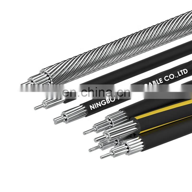 16mm 25mm 50mm 70mm 95mm 120mm 150mm aluminum Aerial Bundle Cable 0.6/1kv abc cable