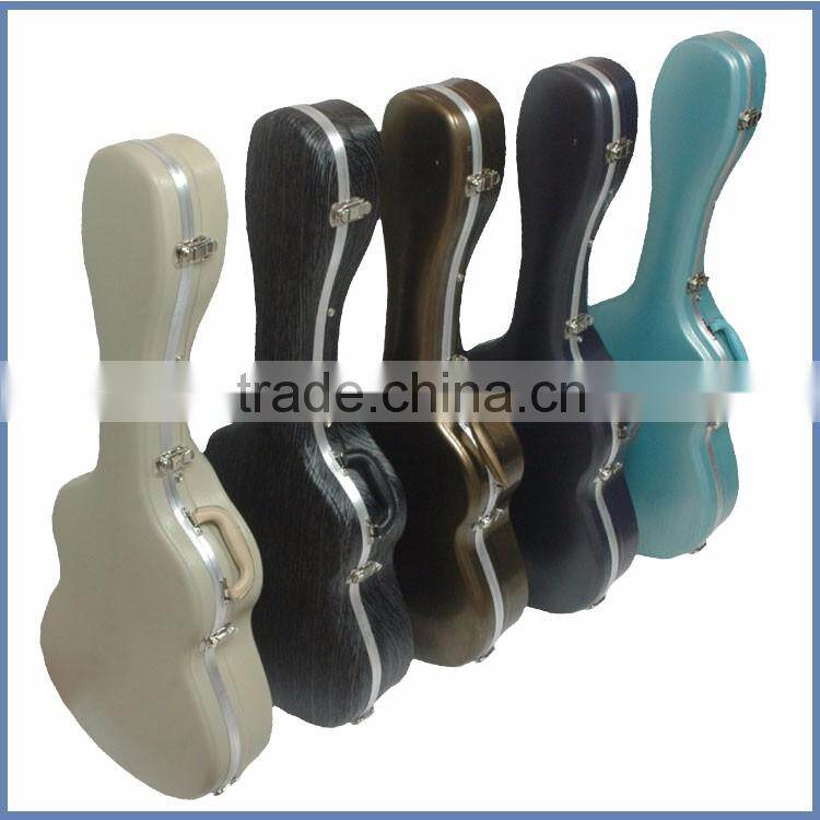 Display molded guitar case sample guitar case