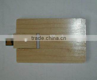 Customzied logo usb card cheapest Factoy price business wooden card usb flash 100% real capacity credit card usb 2.0