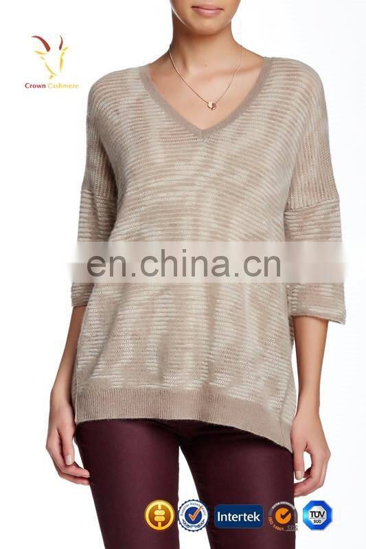 Long Sleeve Sweater Woman Pullover of Wool
