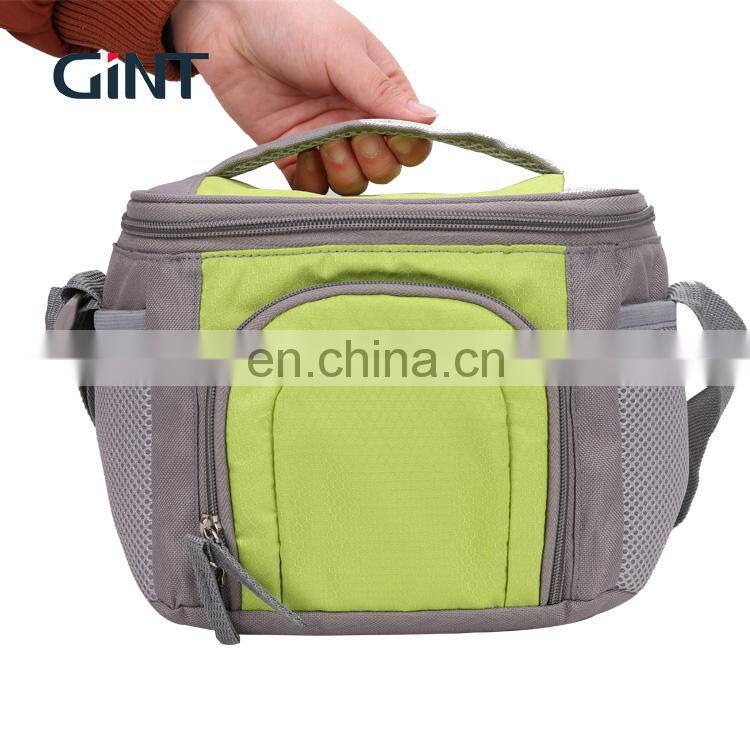 GINT 10L Portable 600D PVC PEVA Waterproof Food Fitness Lunch Cooler Bag