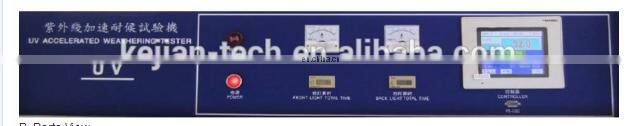Environmental UV Light Accelerated Aging Test Chamber UV Weathering Tester for Rubber, Plastic, Leather and Cloth