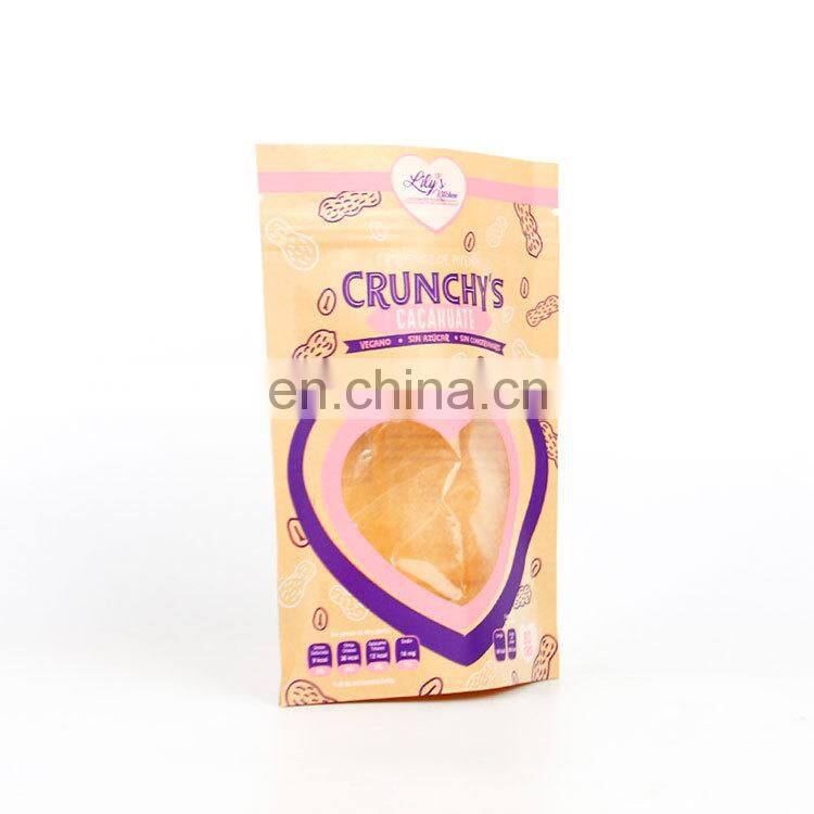 Biodegradable plastic bags wholesale plastic food packaging bags with zip lock