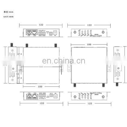 4g data collector wireless rs485 transmitter and receiver iot gateway