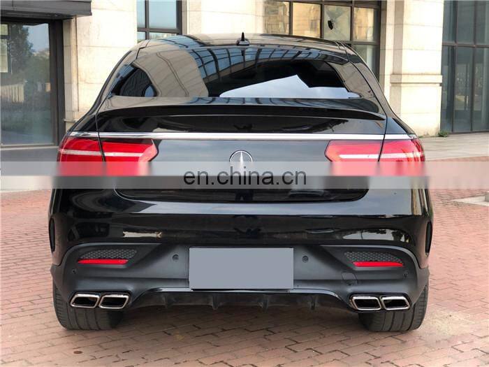 Runde GLE 63 AMG Rear Diffuser For Mercedes-Benz Gle 320 400 43 Coupe Upgrade GLE63 Rear Lip