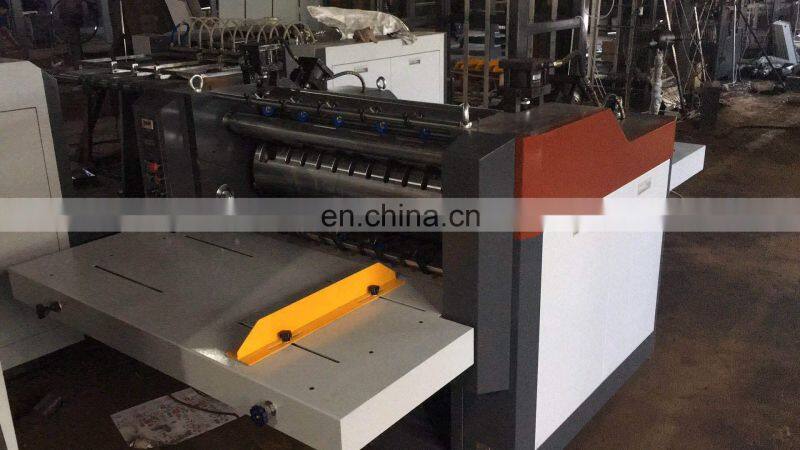 UTBK1150A Semi Automatic Paper Board Laminating Machine, Cardboard Bonding laminator machine