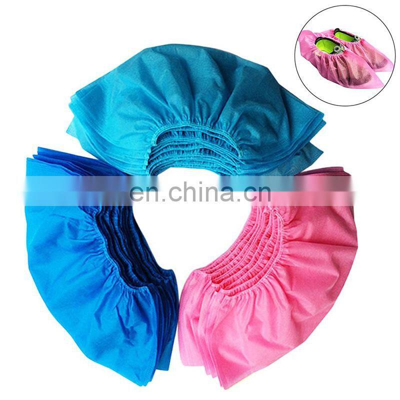 SC400 ultrasonic protective Disposable non-woven Fabric Shoes Cover making Machine