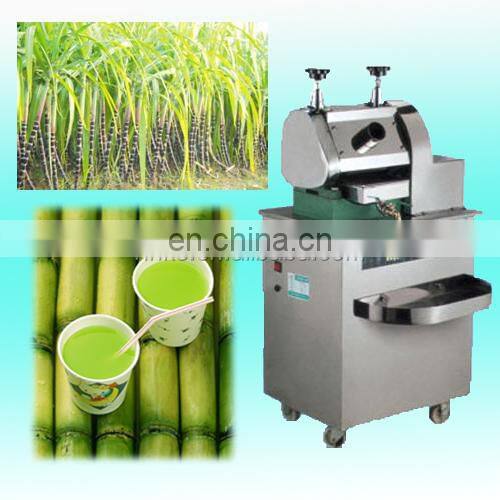 Electric Stainless steel sugar cane juicer battery type sugarcane juicing making machine