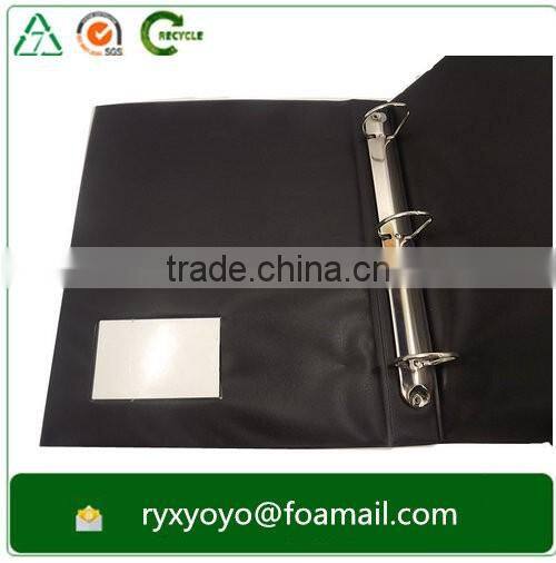 wholesale a4 size 3 ring binder pvc file folder