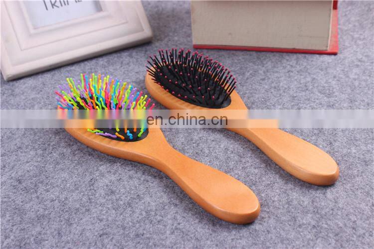 Wooden Bamboo Hair Brush Improve Hair Growth Wood hairbrush Prevent Hair Loss Anti-static Comb