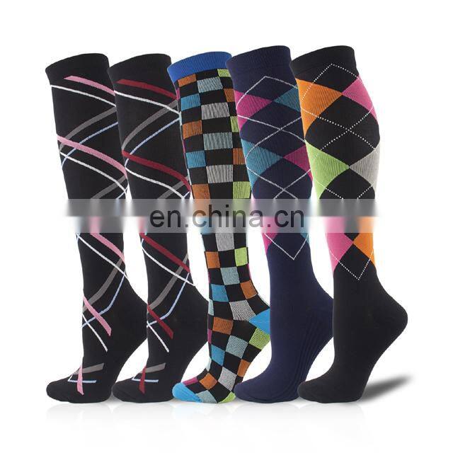 Men Women Varicose Athletic Fun Stocking Compression Sport Socks