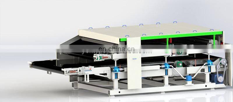 Double belts press type Flatbed Laminating Machine