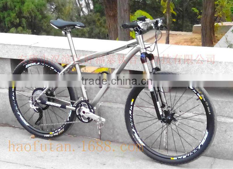 Newest model 650B mtb titanium alloy frame 27.5 mtb frame