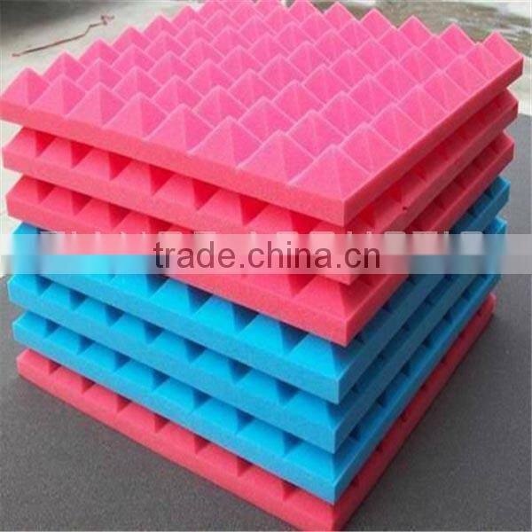 Studio foam rubber acoustics