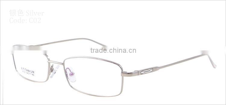 Full-rim half titanium 2014 mens fashion trendy eyewear optical frame