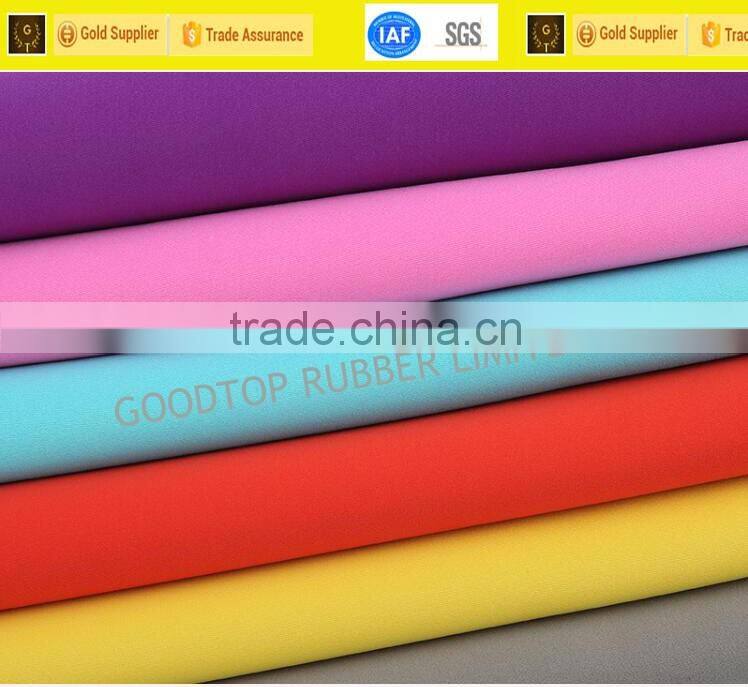 Good quality anti slip neoprene fabric wholesale factory price
