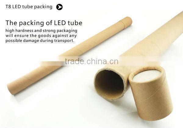 High brightness wide beam angle 240 degree t8 18w led read tube