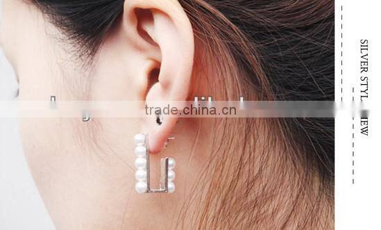 You who came from the stars-JunJiHyun (Chunsongyi) ANGULATE peal earrings