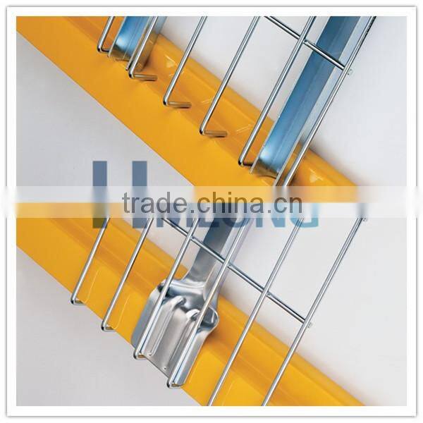 Warehouse storage wire mesh scaffold decking