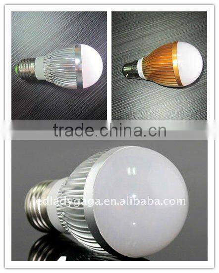 110V/220V white E27 5w led energy saving bulb White Light Lamp,Low consumption and ultra brightness