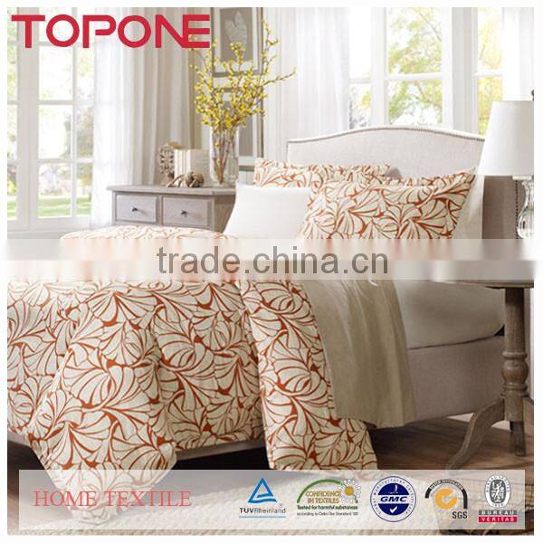 Hot selling cheap printed home cotton egyptian design bedding