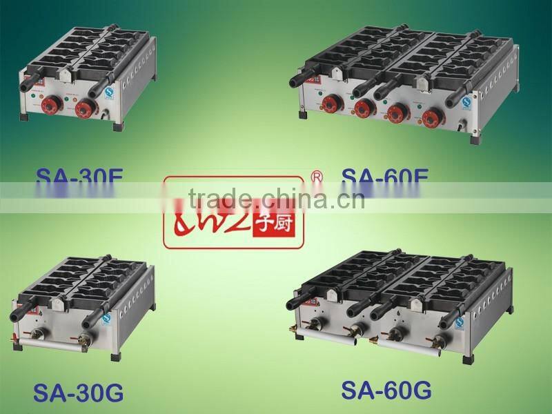 New design gas taiyaki waffle maker for wholesale