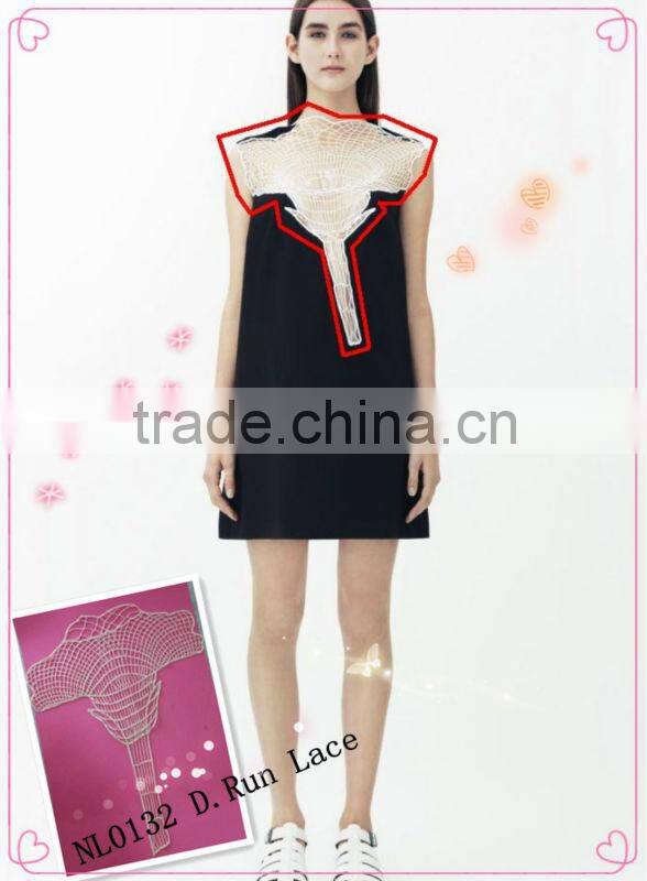 OEM service cotton corsage for fashion ladies' garments