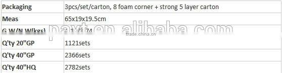 colorful U shape wall floating shelf