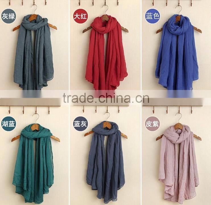 Wholesale Long Soft Large Plain Viscose Shawl
