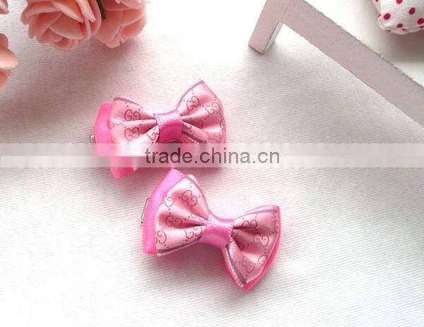 Luxury Pet Dog Hairpin Bow Tie Hair Clip Pet Headdress