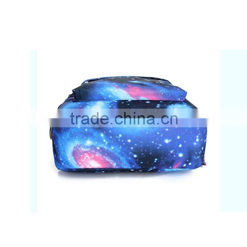 Wholesale Printed Girls School Canvas Backpack Bag